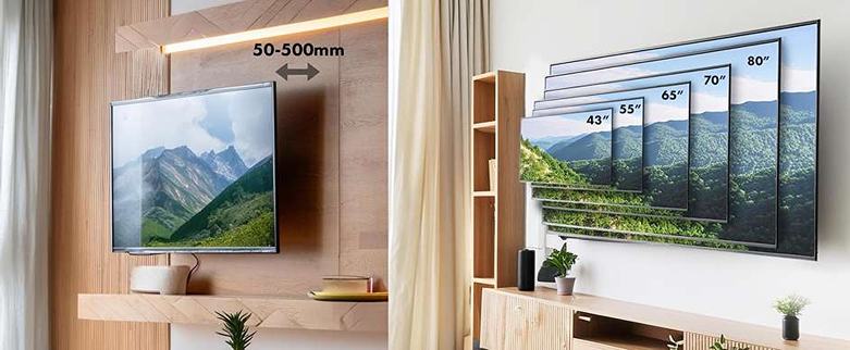 Polohovací držák Tv Fiber Mounts M4C23