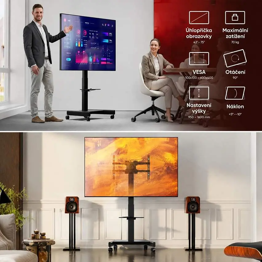 Elektrický TV stojan Onkron TS1552E