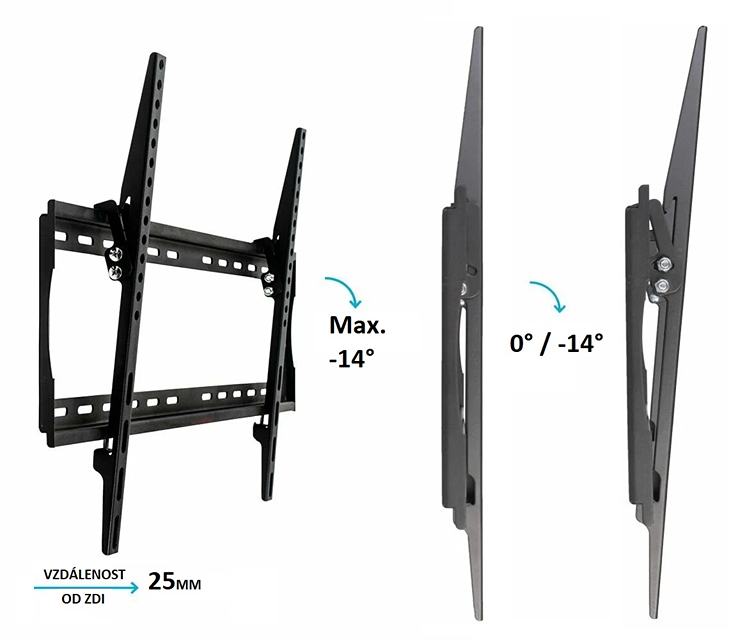 Sklopný držák na Tv Fiber Mounts M6C05
