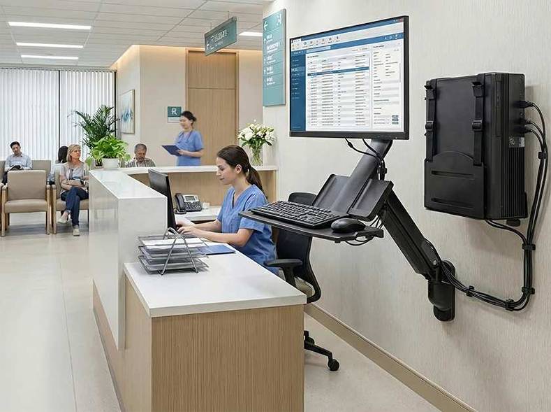 Držák monitoru a Pc Fiber Mounts M8C38