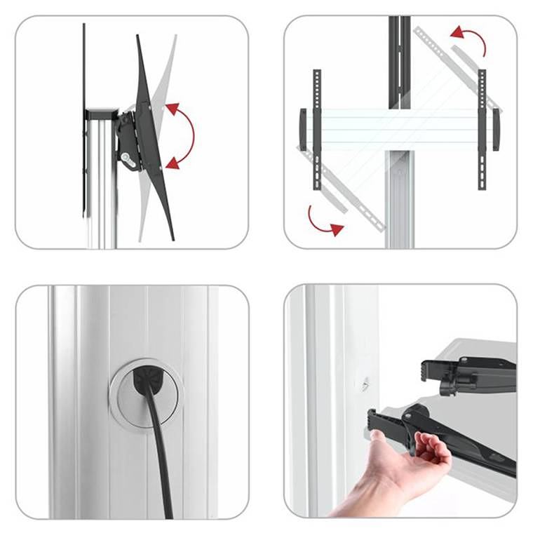 Profesionální Tv stojan Fiber Novelty FN7000