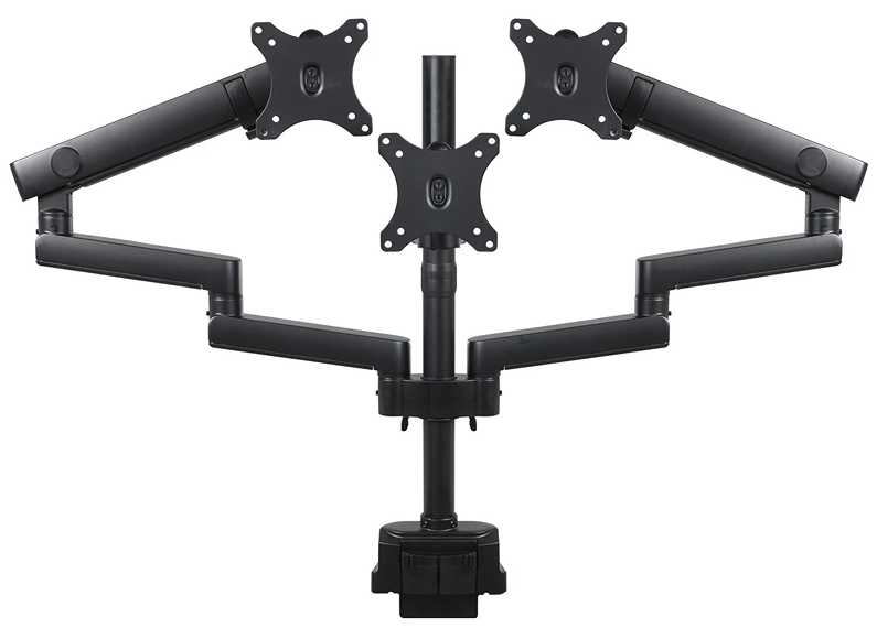 Profi stolní držák na 3 monitory Fiber Mounts M8C11