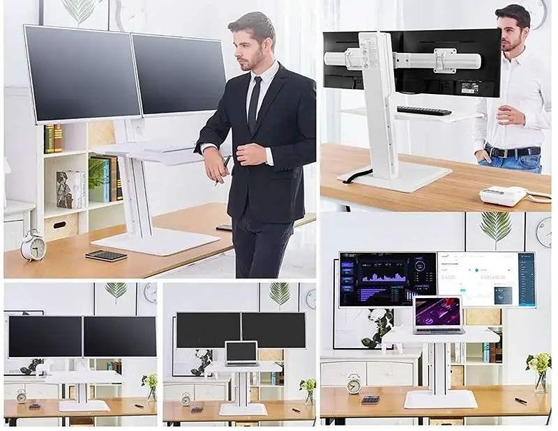 Stolní držák pro 2 monitory NB ST15-2AW