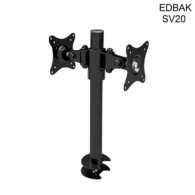 Kancelářský držák na 2 Pc monitory EDBAK SV20