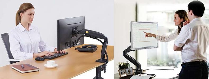 Stolní kancelářský držák monitoru NB F80