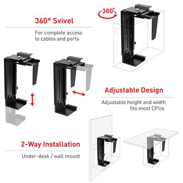 Univerzální držák na PC Fiber Mounts M7C13B
