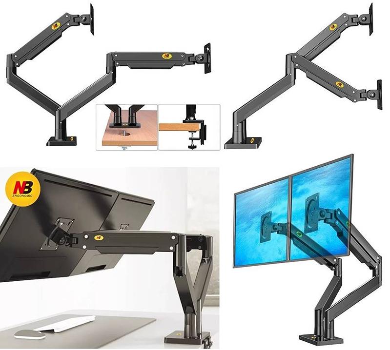 Profesionální držák 2 monitorů NB G32