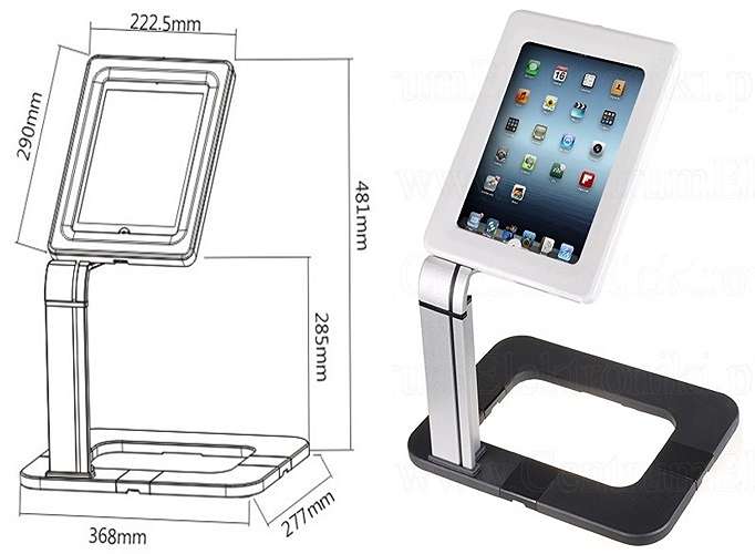 Stolní držák na tablet Fiber Mounts M6C44