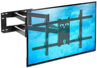 Poctivý výsuvný otočný a sklopný držák Tv Ergosolid ONYX-30