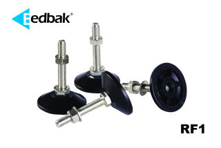 EDBAK RF1 - pevné podstavce na stojany místo pojezdových koleček