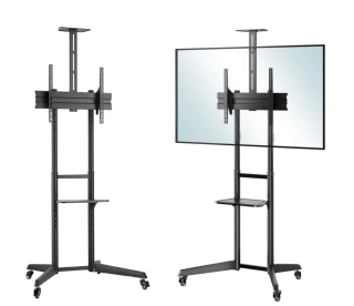 Tv stojan s policemi Fiber Mounts Lutar-2