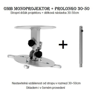 OMB Monoprojektor 30-50 stropní držák na projektory